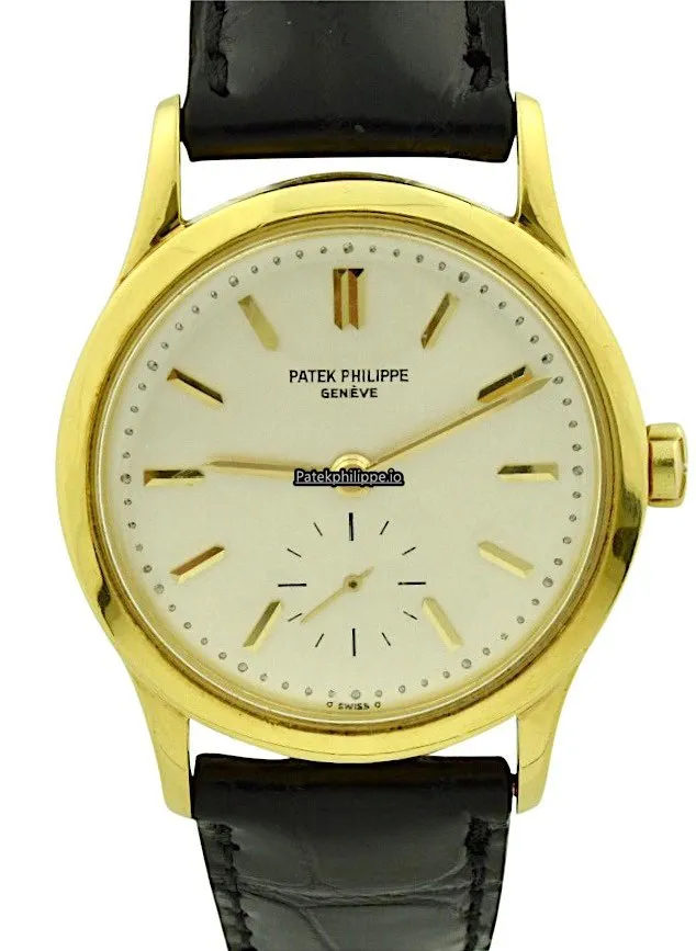 Patek Philippe Calatrava 3403 32MM Yellow Gold Case Automatic