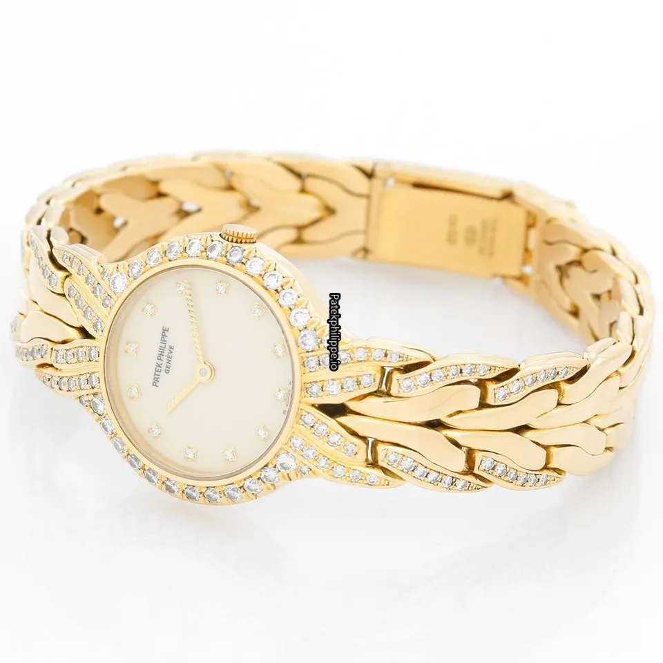 Alternative view of Patek Philippe 4816 24MM Yellow Gold Case Quartz