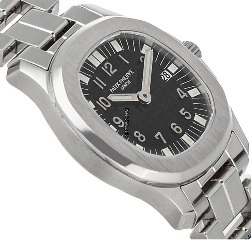 Alternative view of Patek Philippe Aquanaut 4960/1a-001 30MM Steel Case Quartz