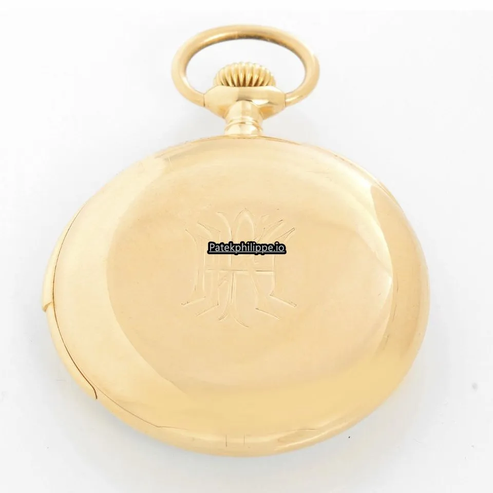 Alternative view of Patek Philippe Minute Repeater Yellow Gold Case Manual Winding
