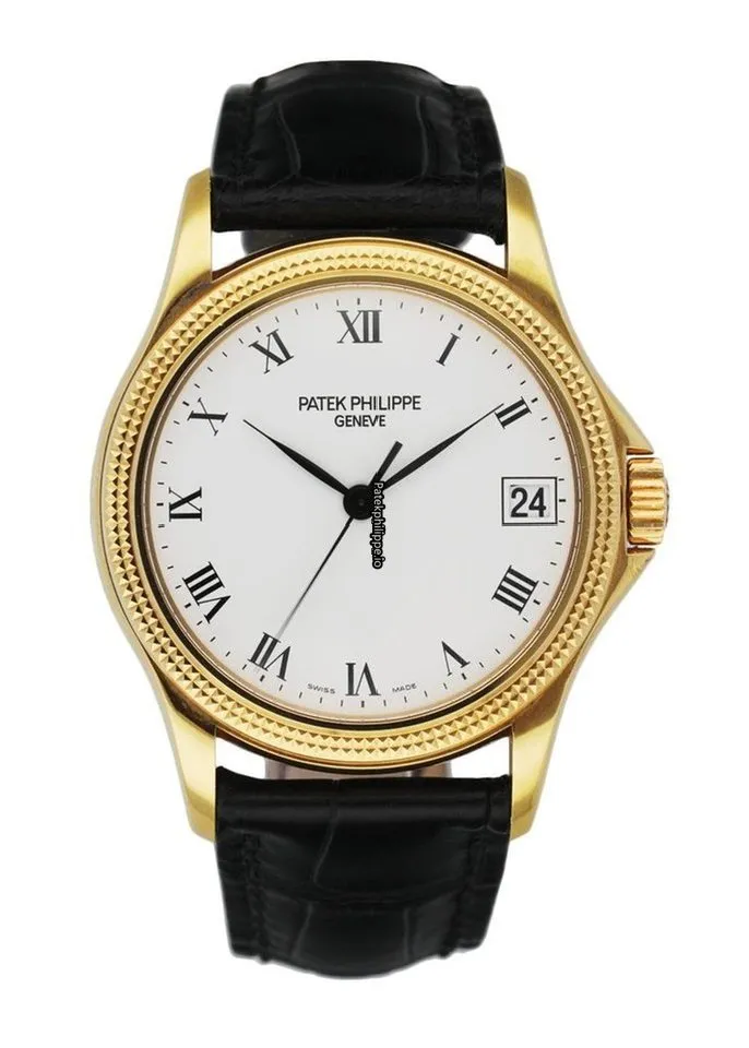 Patek Philippe Calatrava 5117j 36MM Yellow Gold Case Automatic