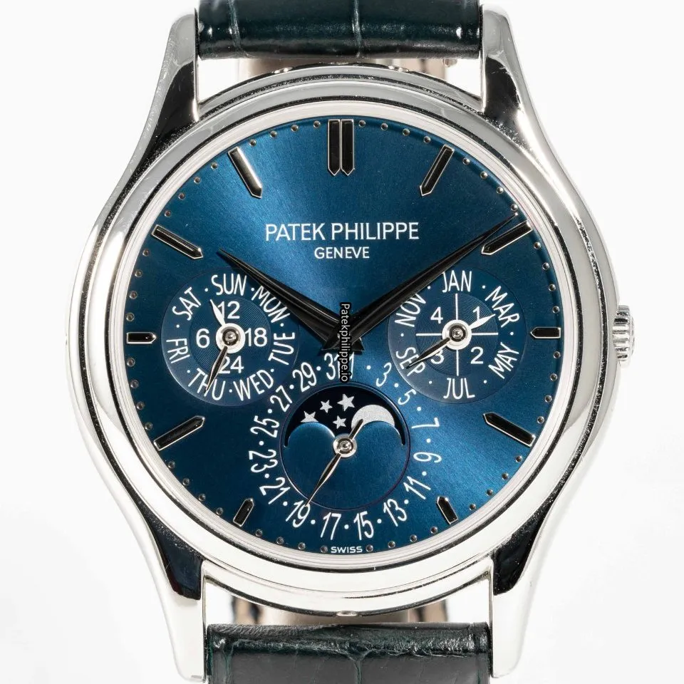 Alternative view of Patek Philippe Perpetual Calendar 5140p-001 Platinum Case Automatic