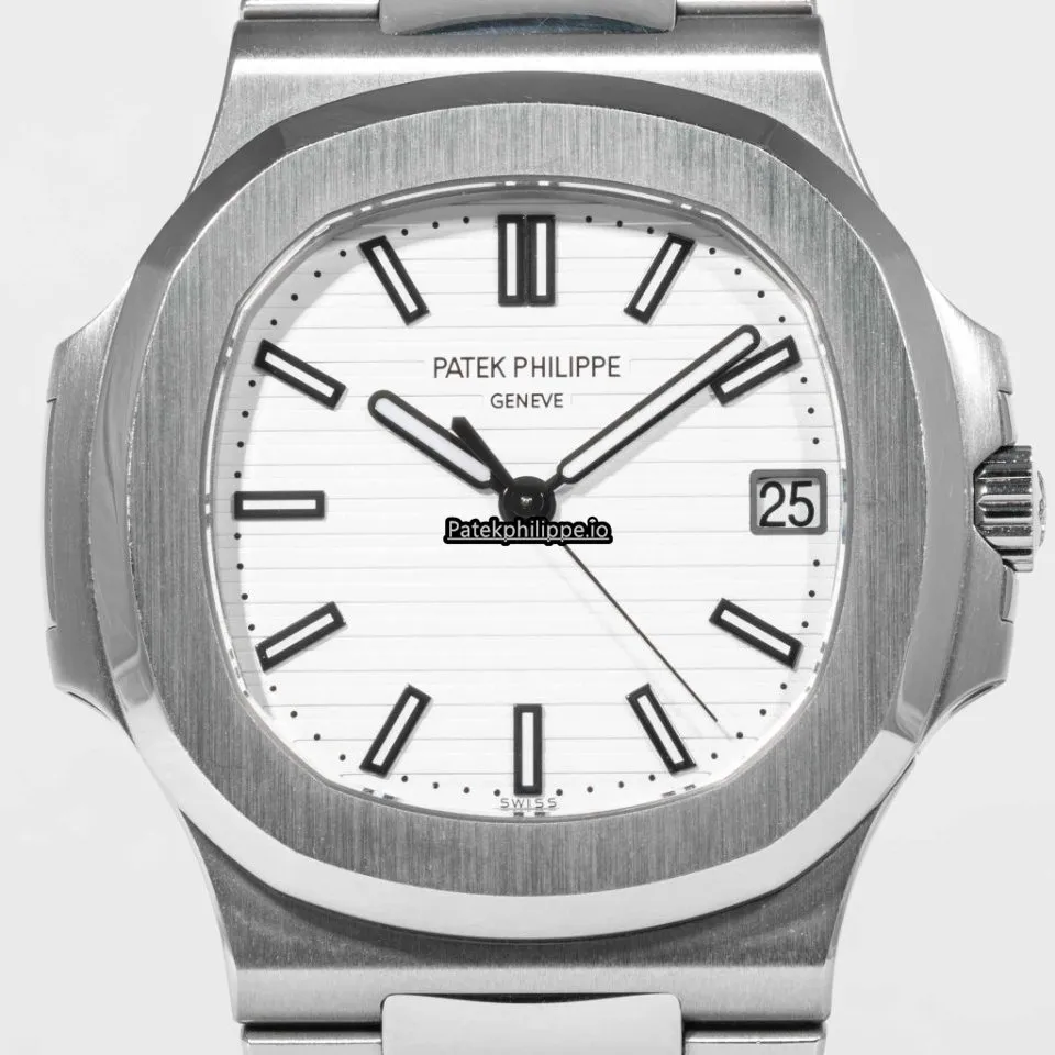 Alternative view of Patek Philippe Nautilus 5711/1a-011 40x38MM Steel Case Automatic