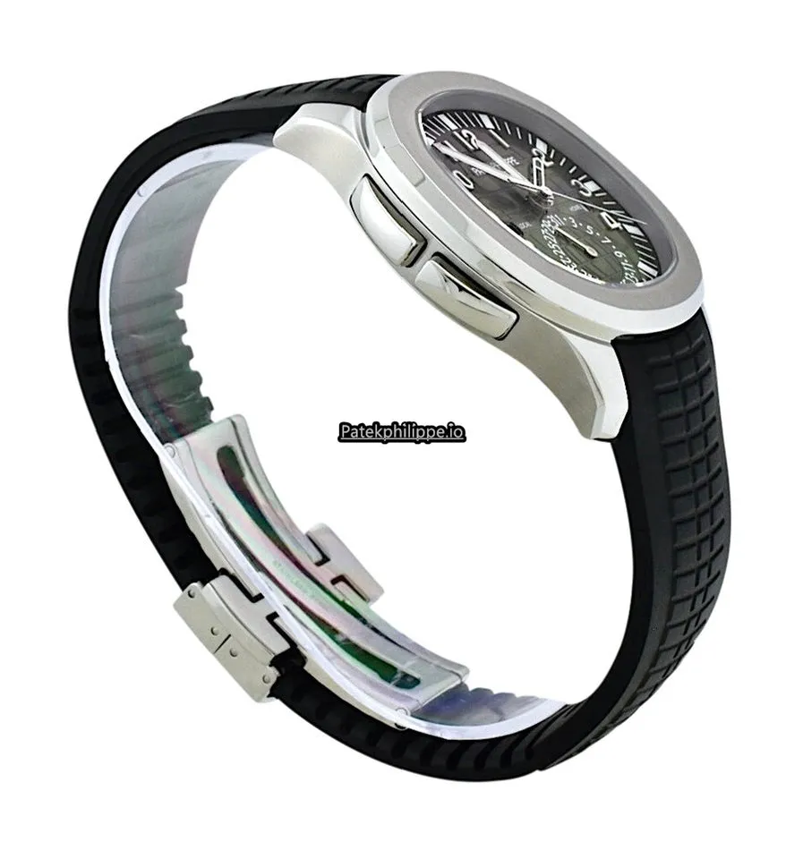 Alternative view of Patek Philippe Aquanaut 5164a-001 40.8MM Steel Case Automatic