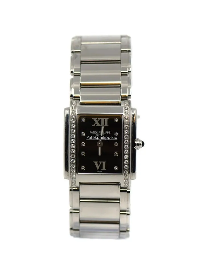 Patek Philippe Twenty-4 4910/10a-001 25x30MM Steel Case Quartz