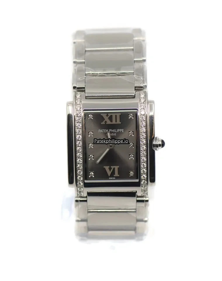 Patek Philippe Twenty-4 4910/10a-001 25x30MM Steel Case Quartz