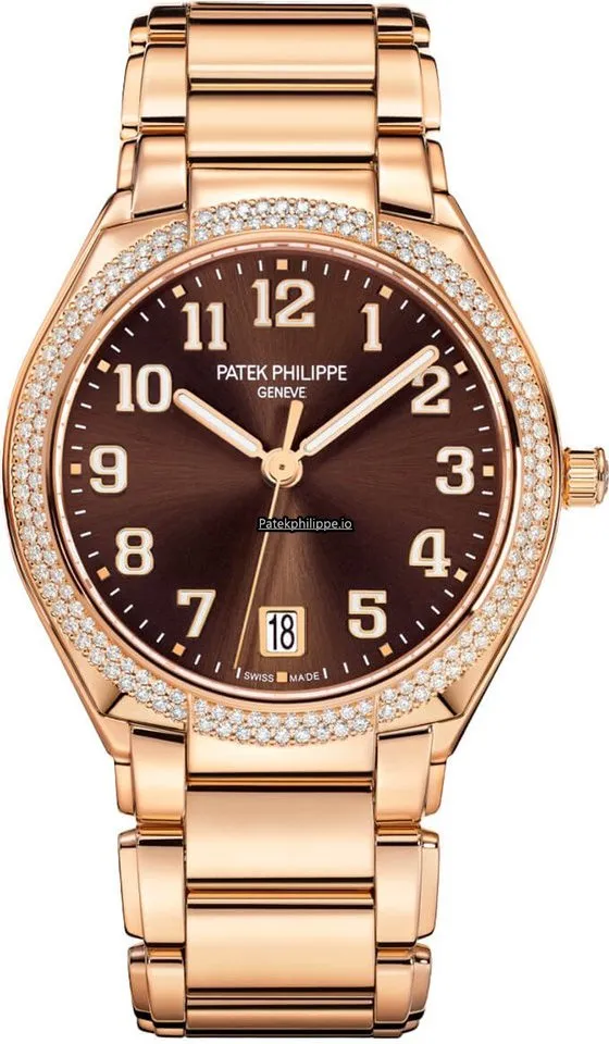 Patek Philippe Twenty-4 7300/1200r-001 Rose Gold Case Automatic