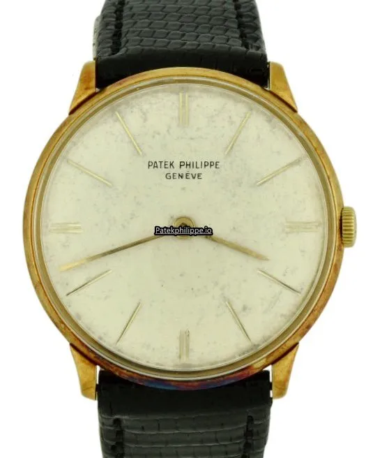 Patek Philippe Calatrava 2573 33MM Yellow Gold Case Manual Winding