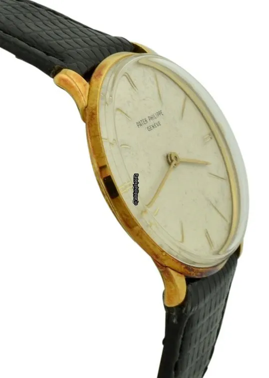 Alternative view of Patek Philippe Calatrava 2573 33MM Yellow Gold Case Manual Winding