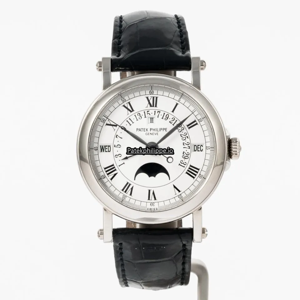 Patek Philippe Perpetual Calendar 5059g 36MM White Gold Case Automatic