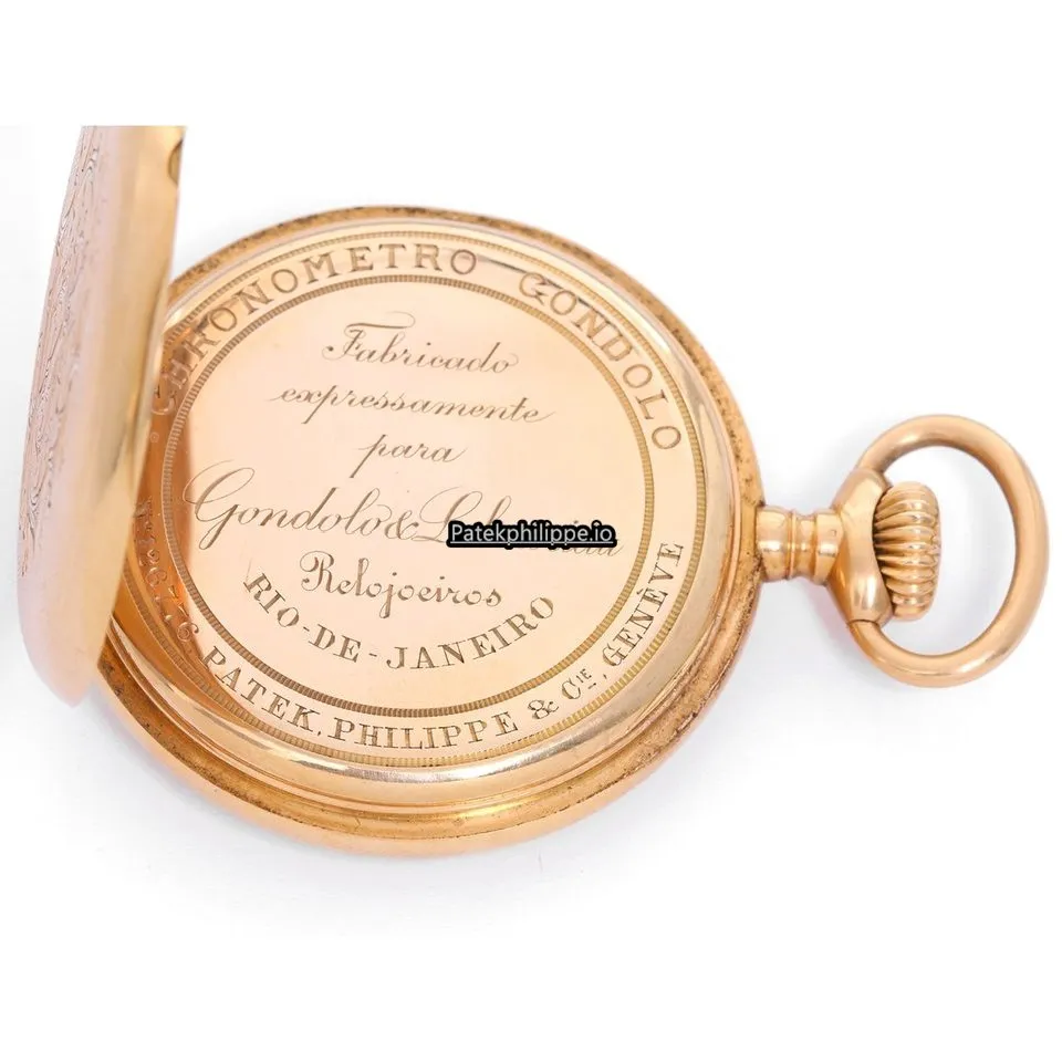 Alternative view of Patek Philippe Gondolo 55MM Yellow Gold Case Manual Winding