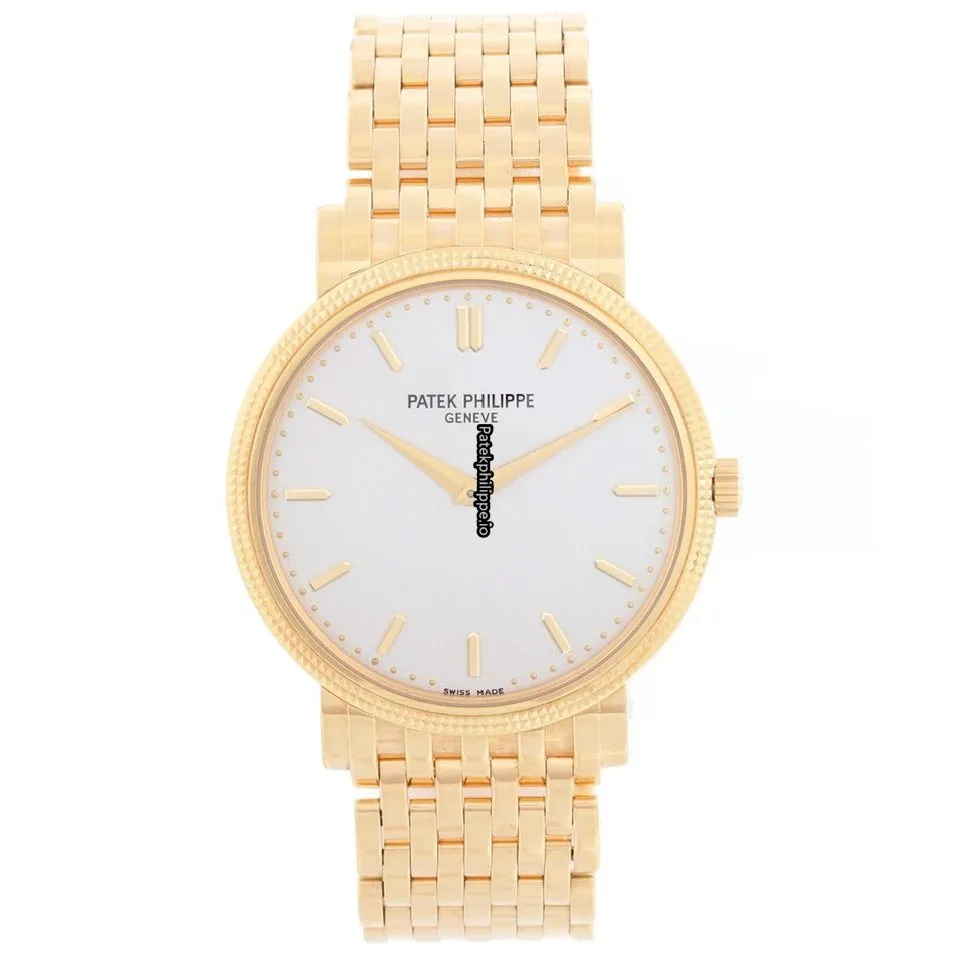 Patek Philippe Calatrava 5120j 35MM Yellow Gold Case Automatic