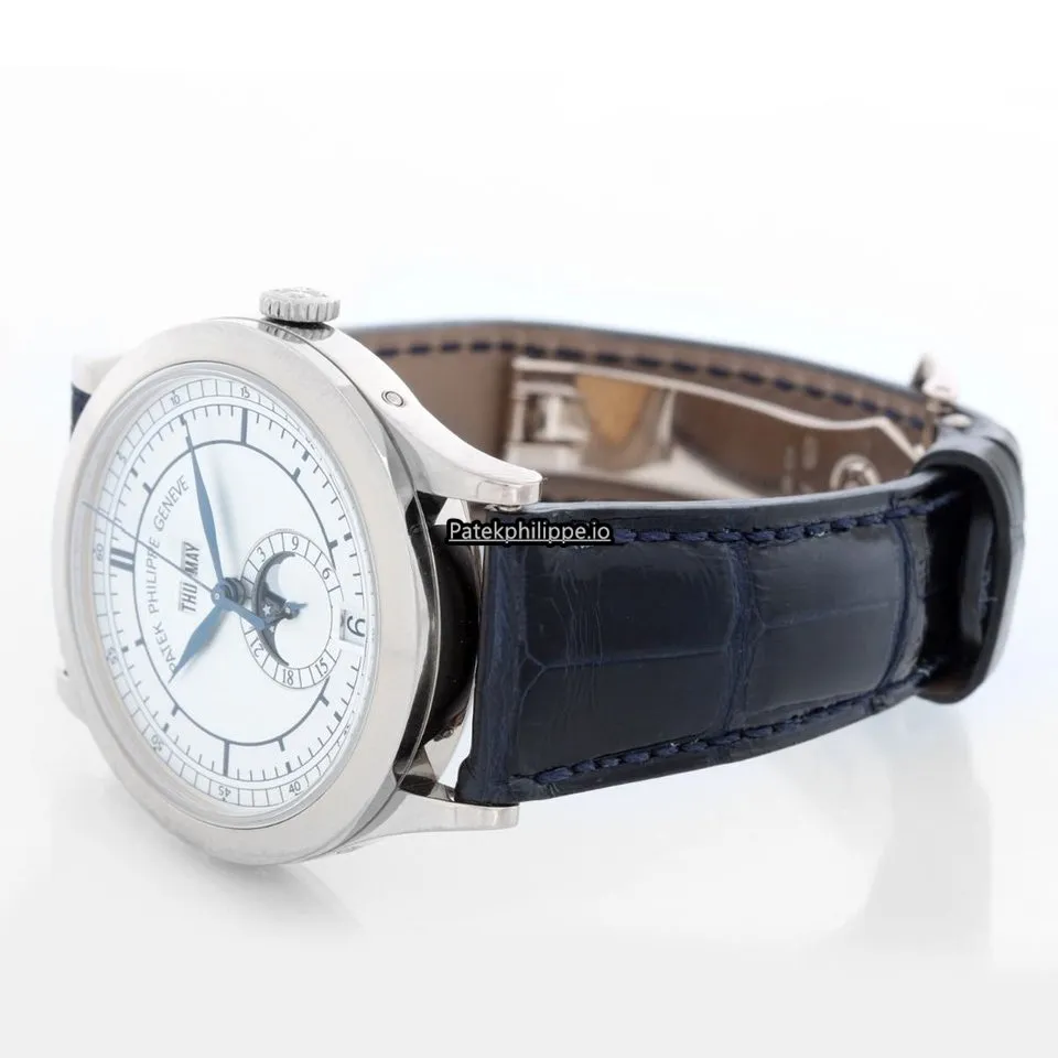 Alternative view of Patek Philippe Annual Calendar 5396 G 38MM White Gold Case Automatic