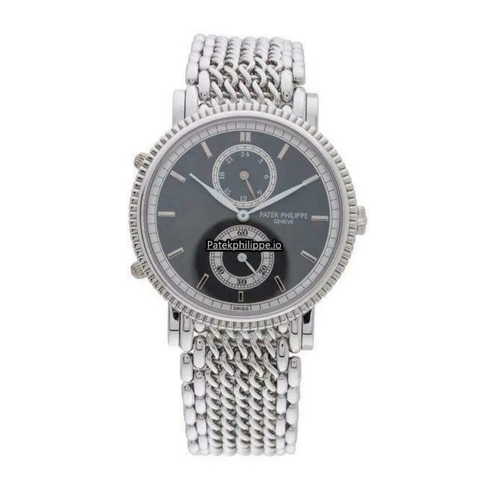 Patek Philippe Travel Time 33MM White Gold Case Manual Winding