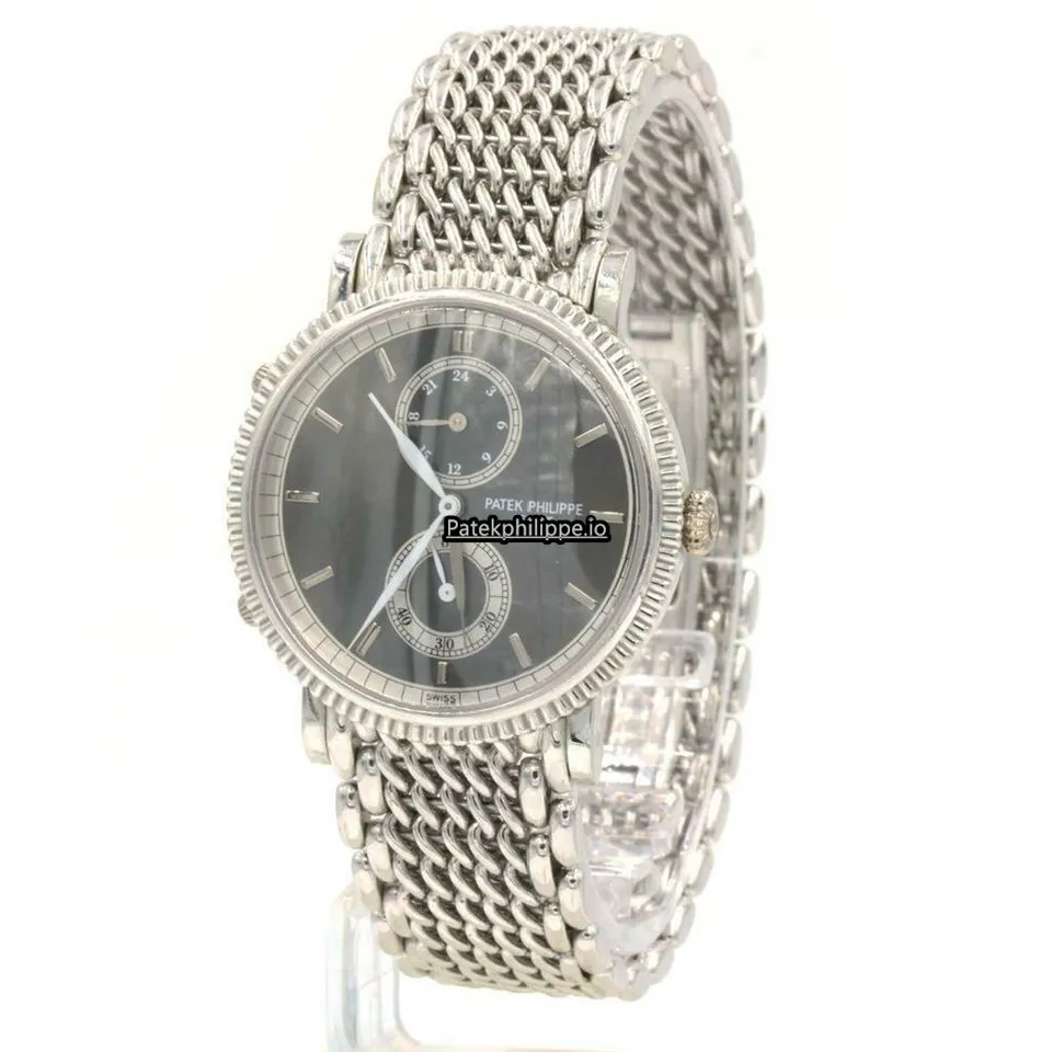 Alternative view of Patek Philippe Travel Time 33MM White Gold Case Manual Winding