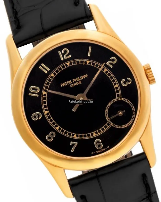 Patek Philippe Calatrava 5000j 33MM Yellow Gold Case Automatic