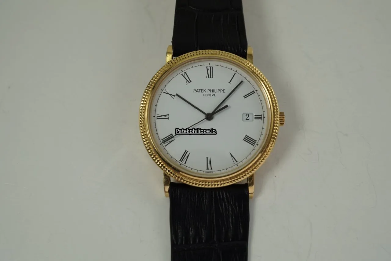 Patek Philippe Calatrava 3944 33x38MM Yellow Gold Case Quartz