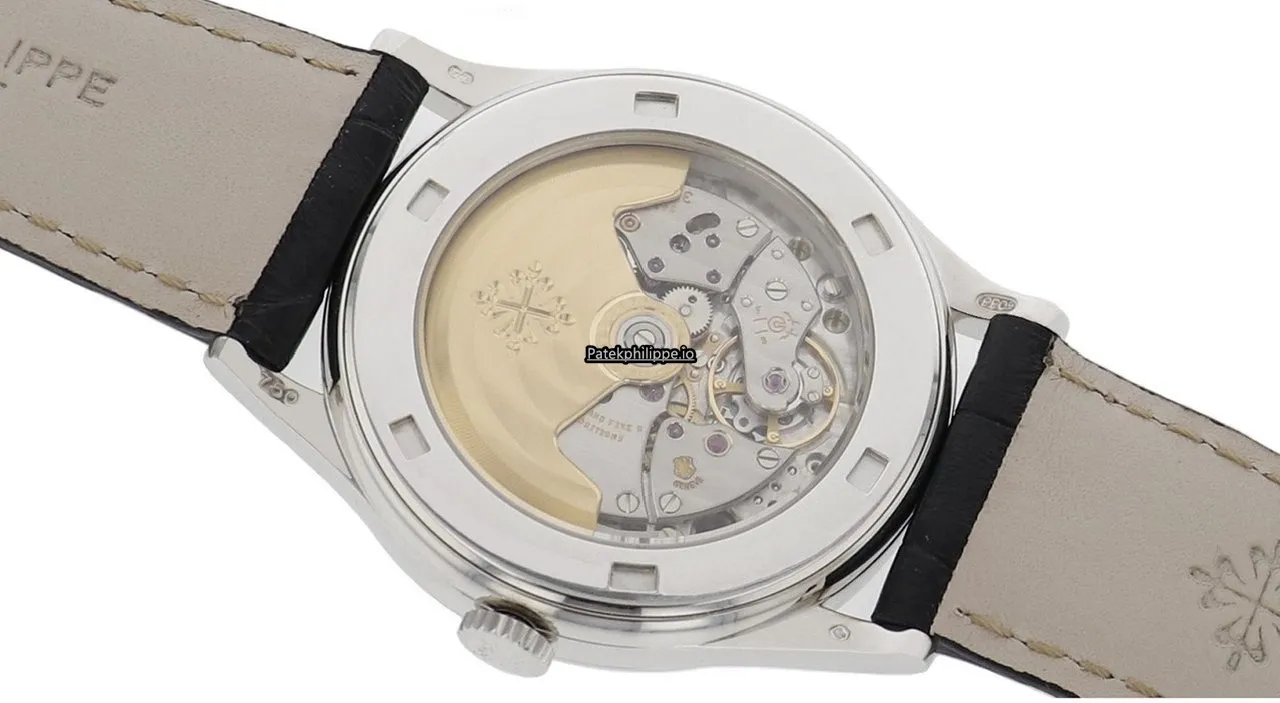 Alternative view of Patek Philippe Calatrava 5296g-001 38MM White Gold Case Automatic