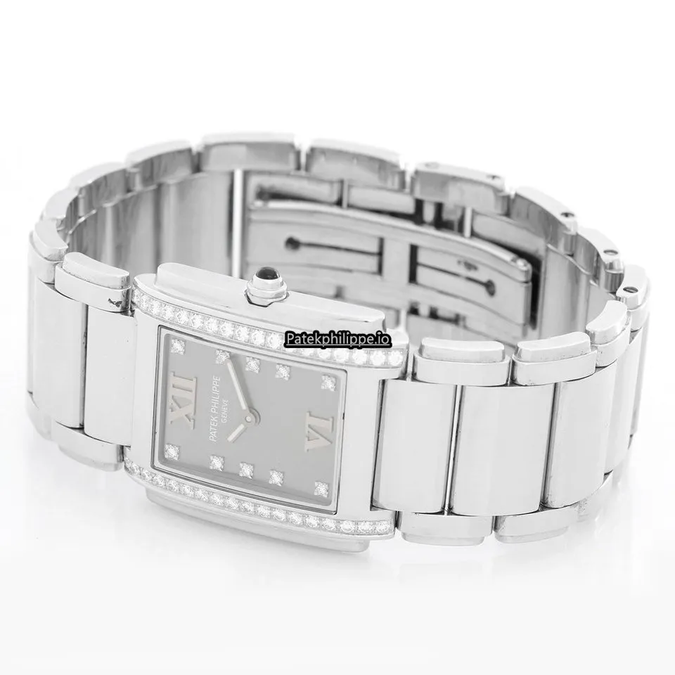 Alternative view of Patek Philippe Twenty-4 4910/10a 25MM Steel Case Quartz