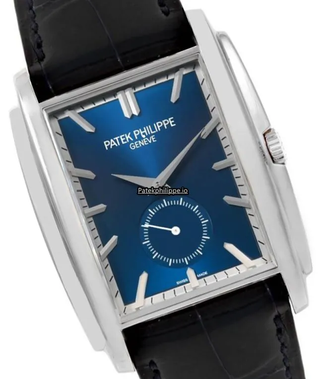 Patek Philippe Gondolo 5124g-011 33.4x43MM White Gold Case Manual Winding