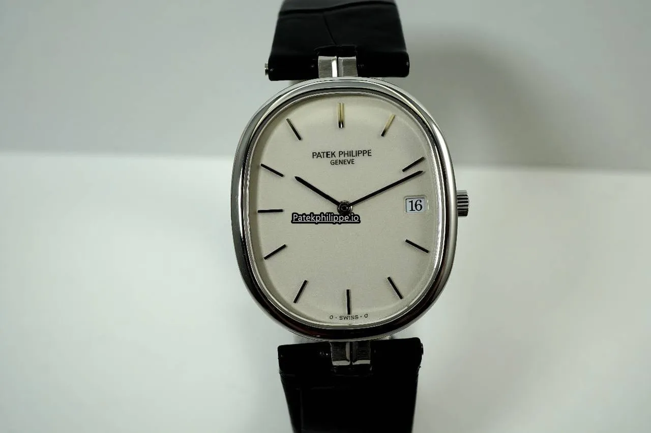 Patek Philippe Golden Ellipse 3930 29x34MM Steel Case Quartz