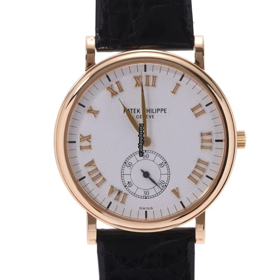 Patek Philippe Calatrava 5022j 32MM Yellow Gold Case Manual Winding