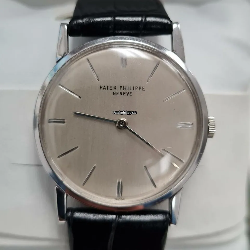 Patek Philippe Calatrava 33MM White Gold Case Manual Winding