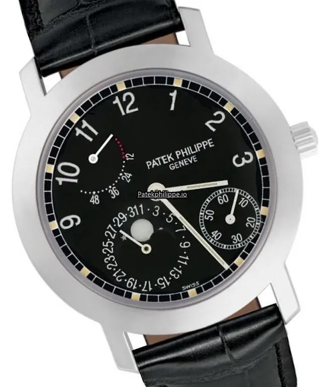 Patek Philippe Complications 5055g-001 36MM White Gold Case Automatic