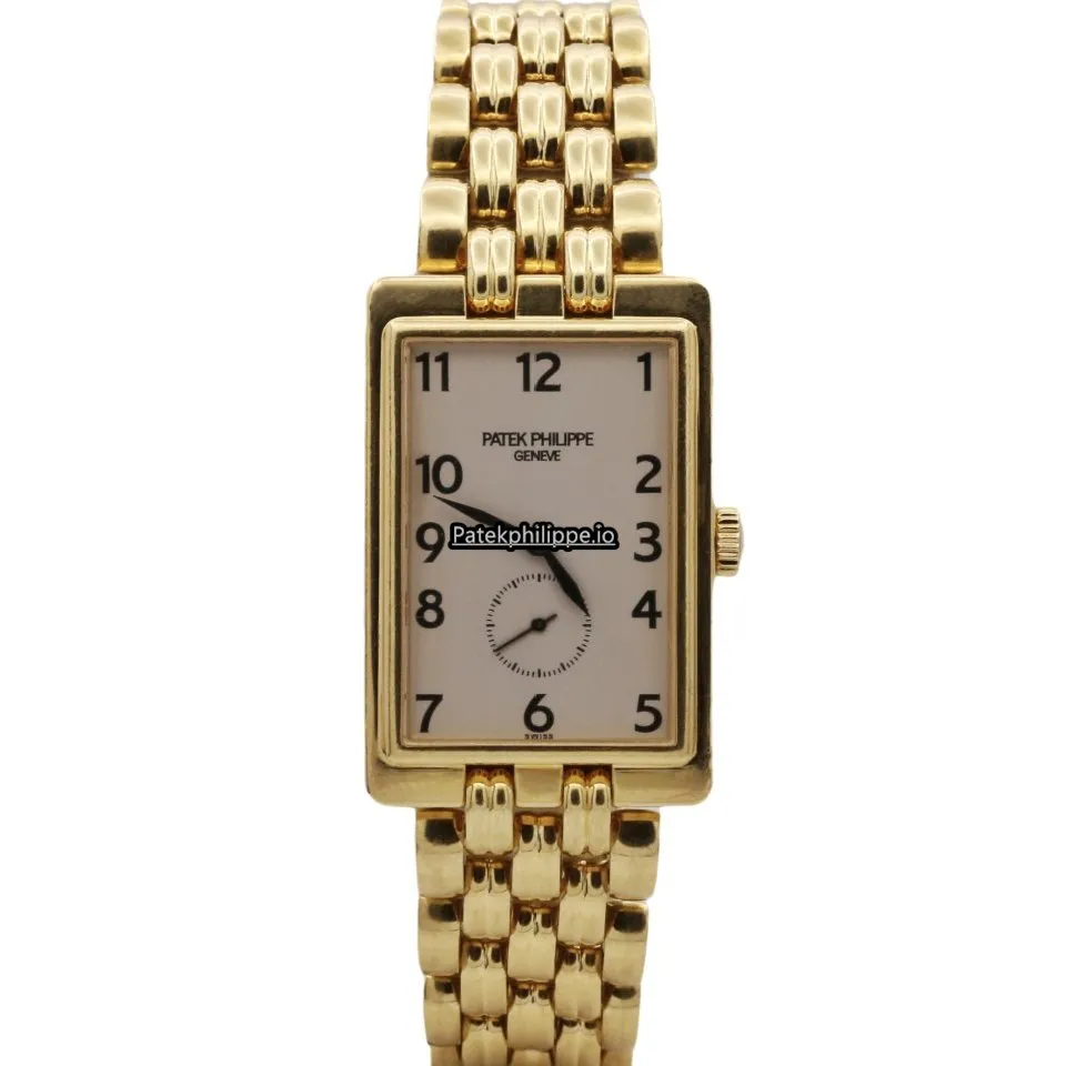 Alternative view of Patek Philippe Gondolo 5009 39x26MM Yellow Gold Case Manual Winding