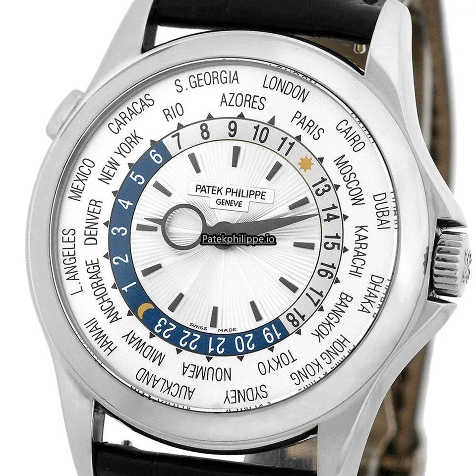 Alternative view of Patek Philippe Complications 5130-g 39MM White Gold Case Automatic Movement