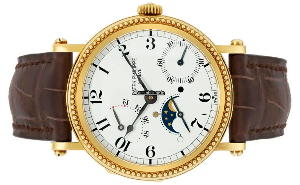 Alternative view of Patek Philippe Complications 5015r 35MM Rose Gold Case Automatic