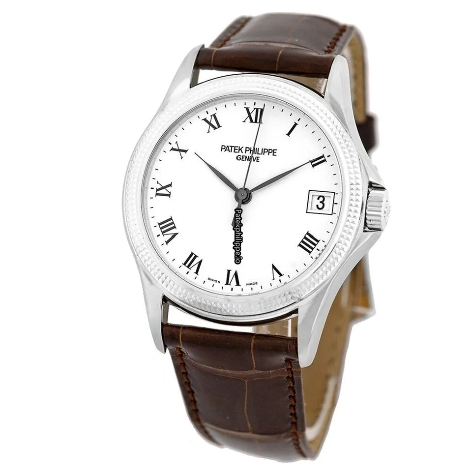 Patek Philippe Calatrava 5117 G 38MM White Gold Case Automatic