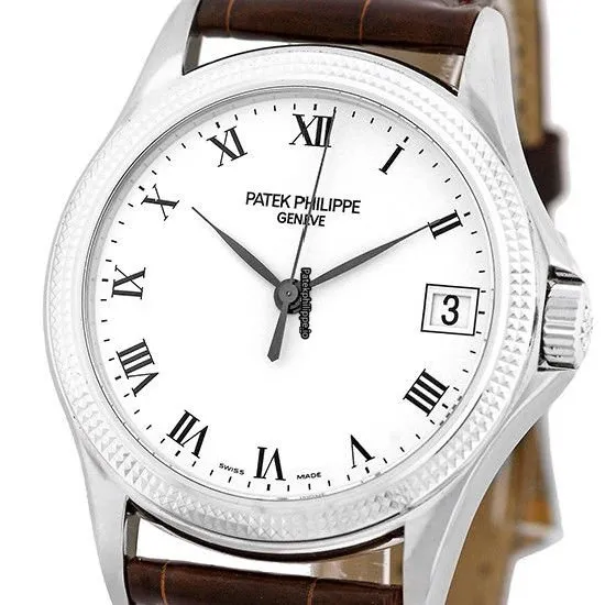 Alternative view of Patek Philippe Calatrava 5117 G 38MM White Gold Case Automatic