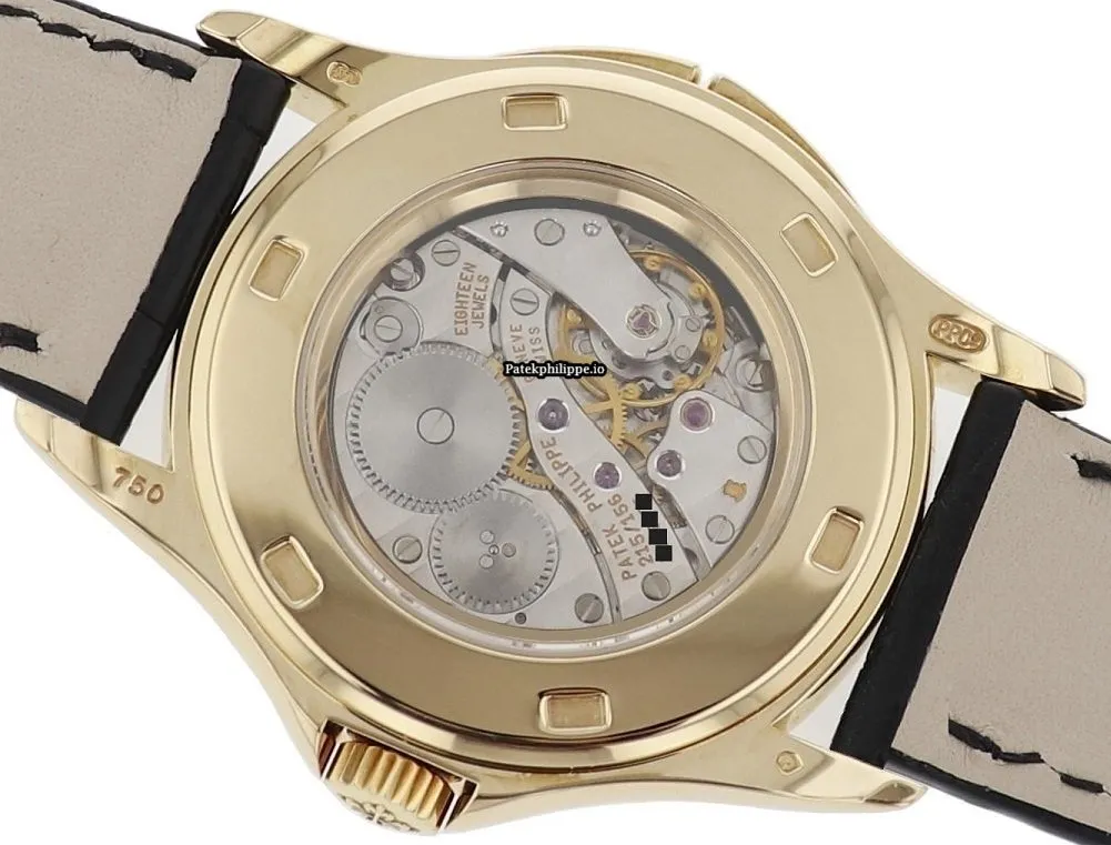 Alternative view of Patek Philippe Travel Time 5134j-001 37MM Yellow Gold Case Manual Winding