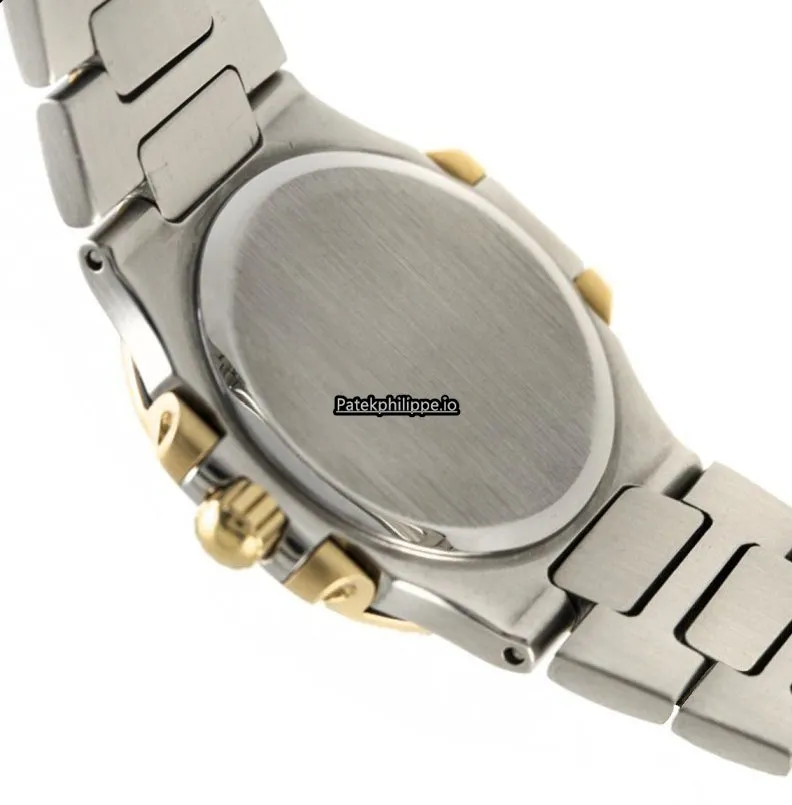 Alternative view of Patek Philippe Nautilus Feb-00 27x29MM Gold/steel Case Quartz