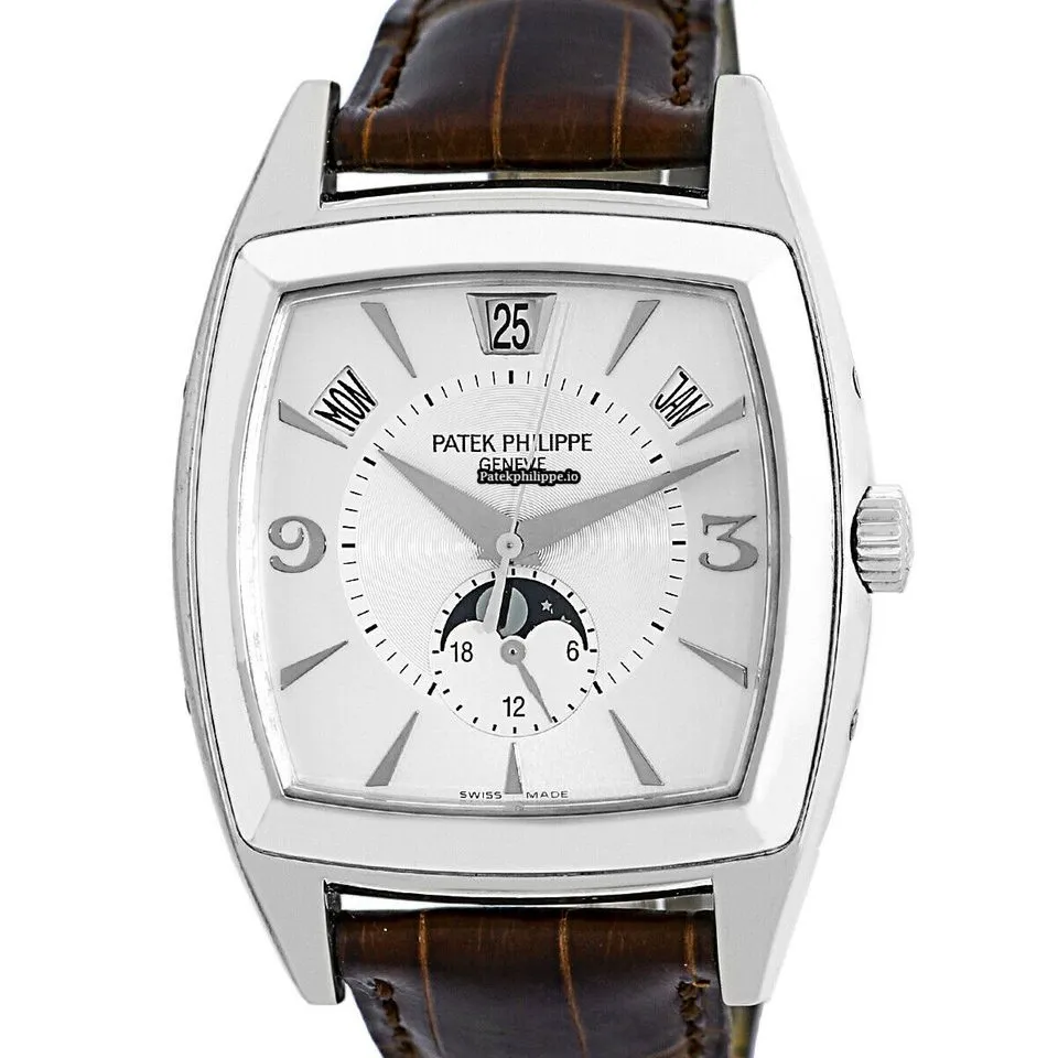 Alternative view of Patek Philippe Gondolo 5135 R 39x40MM White Gold Case Automatic