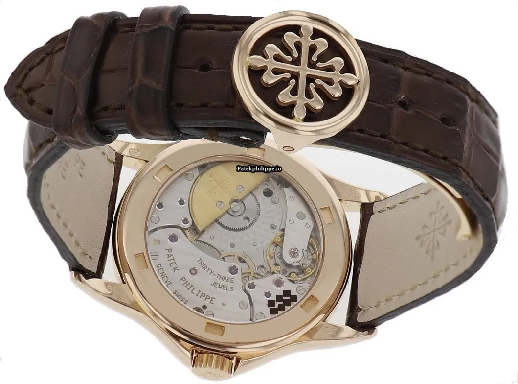 Alternative view of Patek Philippe Complications 5110 37MM Yellow Gold Case Automatic Movement