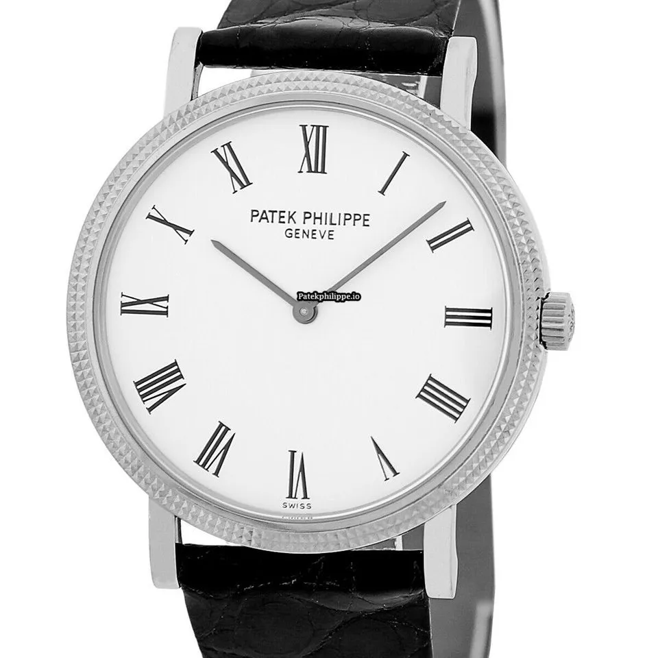 Alternative view of Patek Philippe Calatrava 5120 35MM White Gold Case Automatic