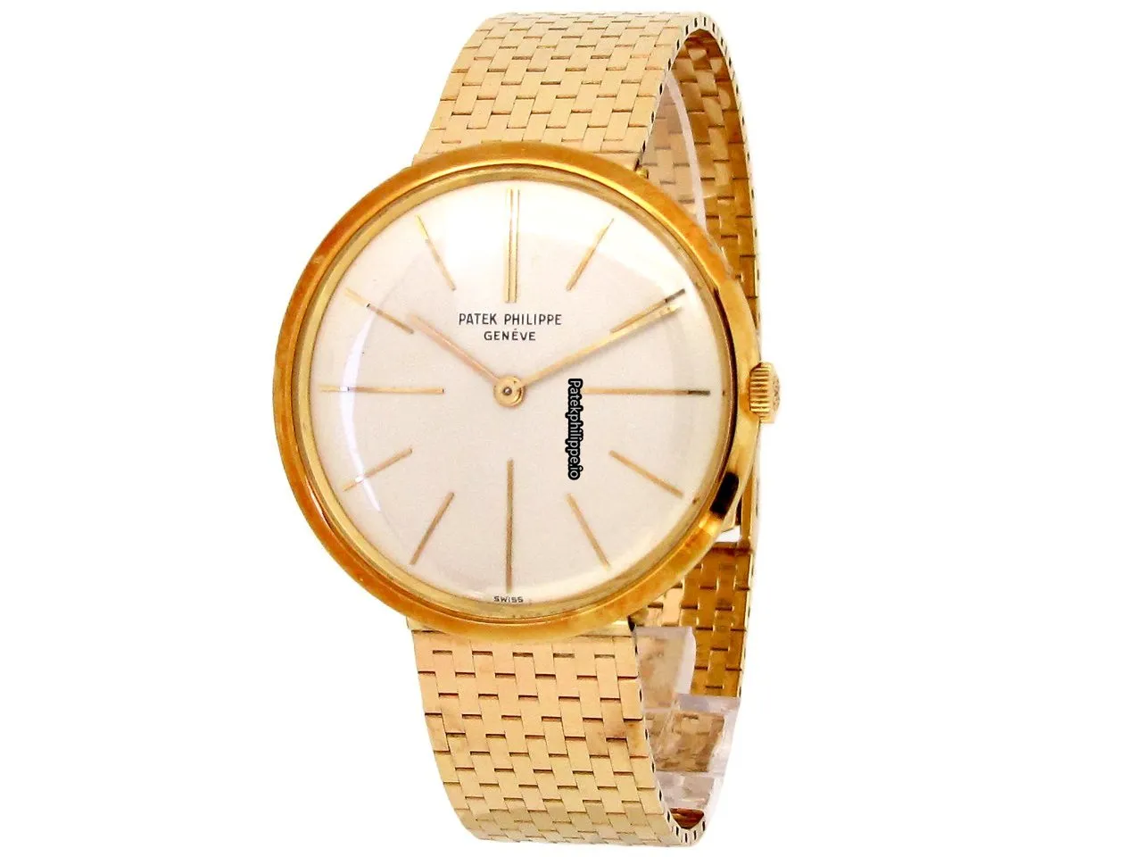 Patek Philippe Vintage 2590 Yellow Gold Case Automatic