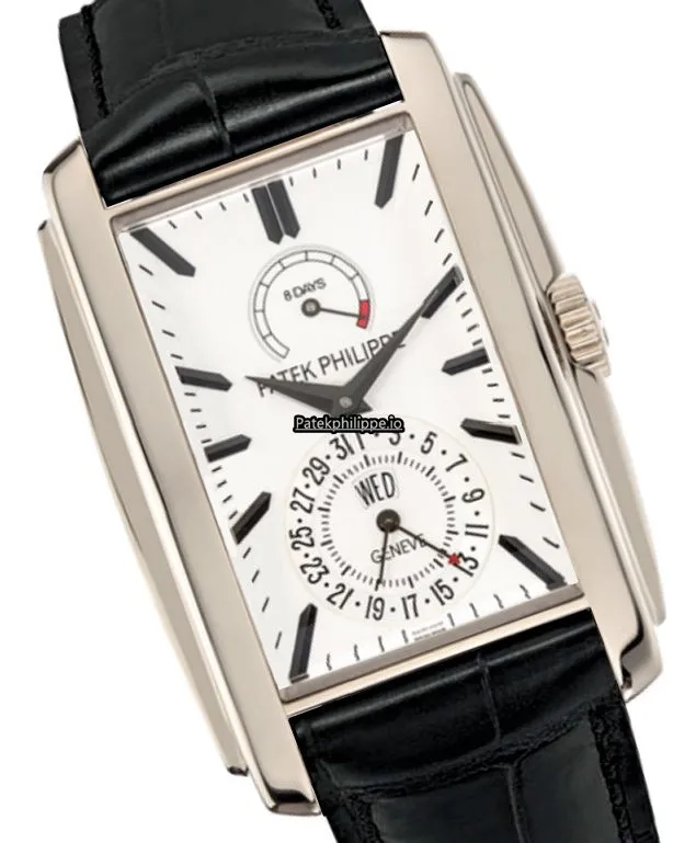 Patek Philippe Gondolo 5200g-010 32.4x46.9MM White Gold Case Manual Winding
