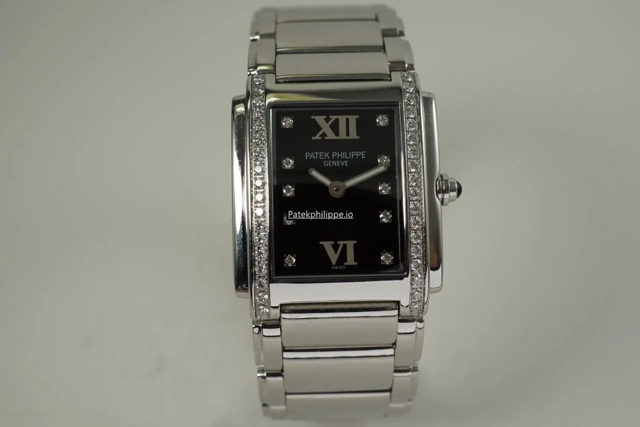 Patek Philippe Twenty-4 4910/10a-001 25x30MM Steel Case Quartz