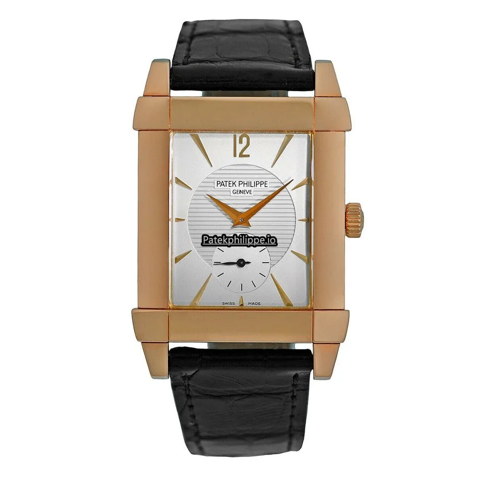 Patek Philippe Gondolo 5111 18k 32x40MM Rose Gold Case Manual Winding