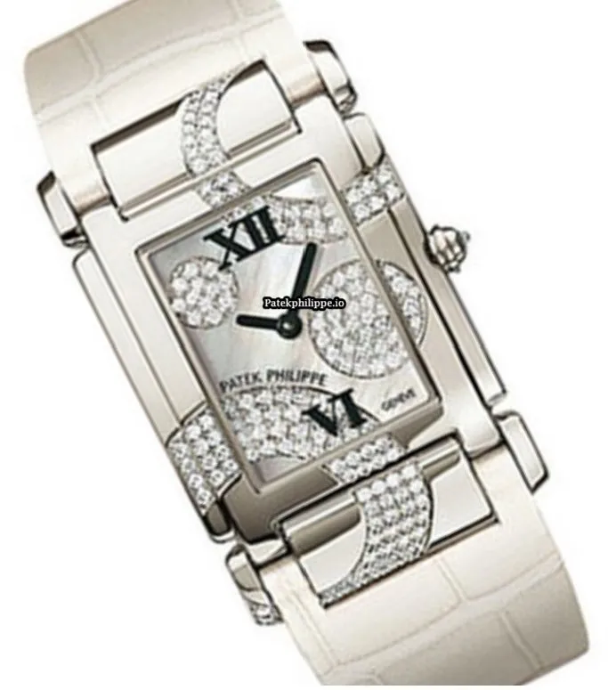Patek Philippe Twenty-4 4914g-001 25x30MM White Gold Case Quartz