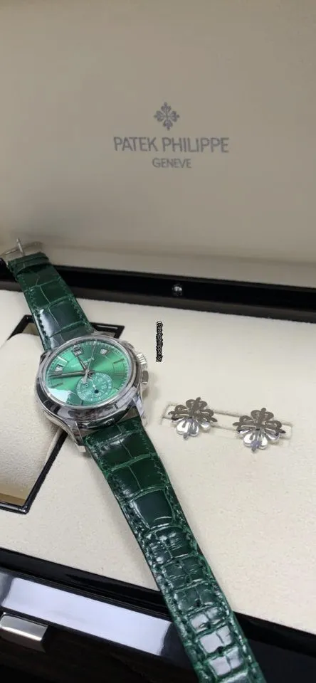 Alternative view of Patek Philippe Annual Calendar 5905p-014 42MM Platinum Case Automatic