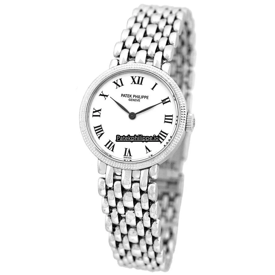 Patek Philippe Calatrava 25MM White Gold Case Manual Winding