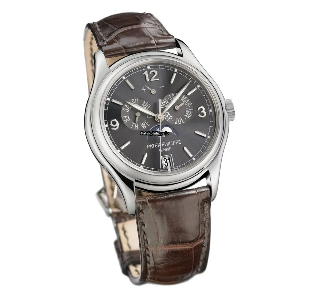 Alternative view of Patek Philippe Annual Calendar 5146g-010 39MM White Gold Case Automatic