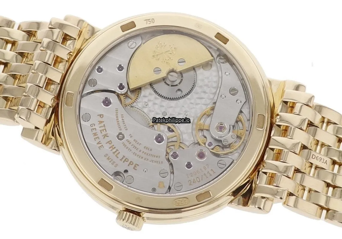 Alternative view of Patek Philippe Calatrava 5120/1j-001 35MM Yellow Gold Case Automatic