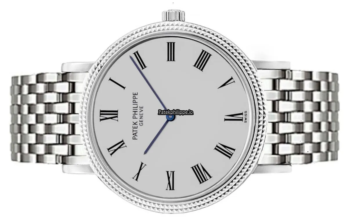 Alternative view of Patek Philippe Calatrava 5120/1g-001 35MM White Gold Case Automatic