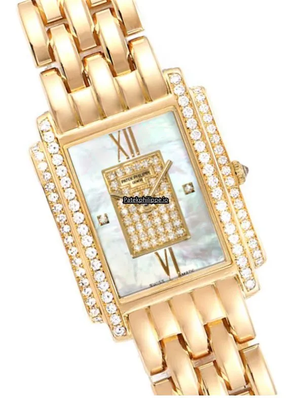 Patek Philippe Condolo 22x30MM Yellow Gold Case Quartz