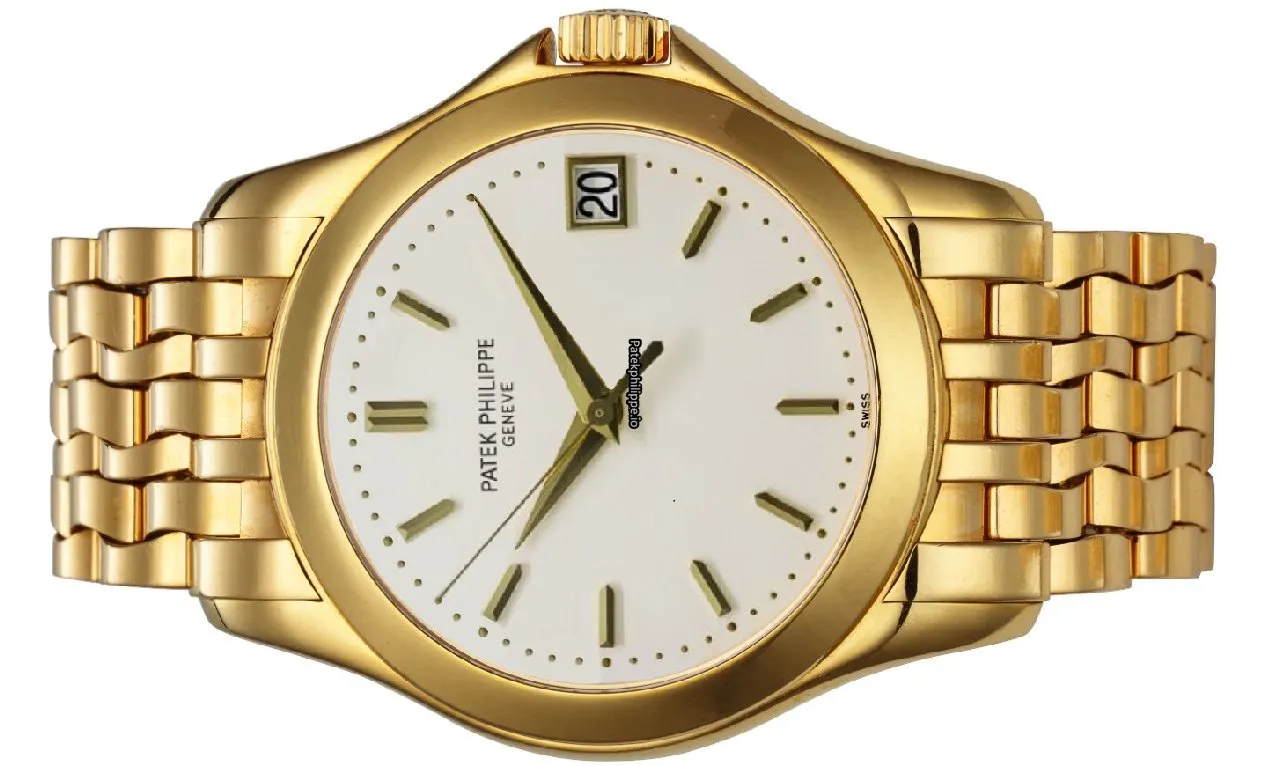 Alternative view of Patek Philippe Calatrava 5107/1j-001 37MM Yellow Gold Case Automatic
